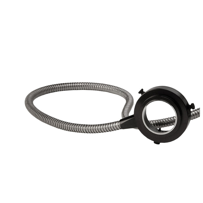 Stereo Zoom Binocular Microscope SPZ-50 [6.75x-50x] on Ultra Glide Boom Stand and LED FOI