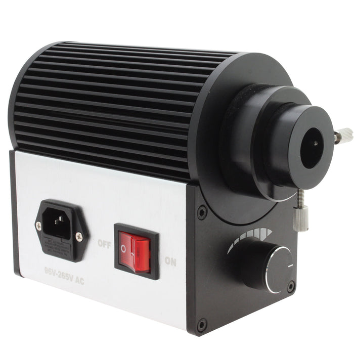 Stereo Zoom Trinocular Microscope SPZV-50 [6.75x-50x] on Ultra Glide Boom Stand, LED FOI & USB 6M Camera