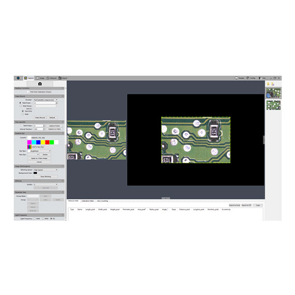 ESD Safe SPZV-50E Stereo Zoom Trinocular Microscope with Mighty Cam USB Camera