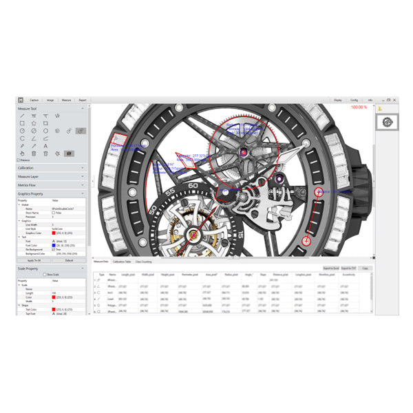 Stereo Zoom Trinocular Microscope SPZV-50 [6.75x-50x] on Post Stand with Integrated Light and USB 6M Camera