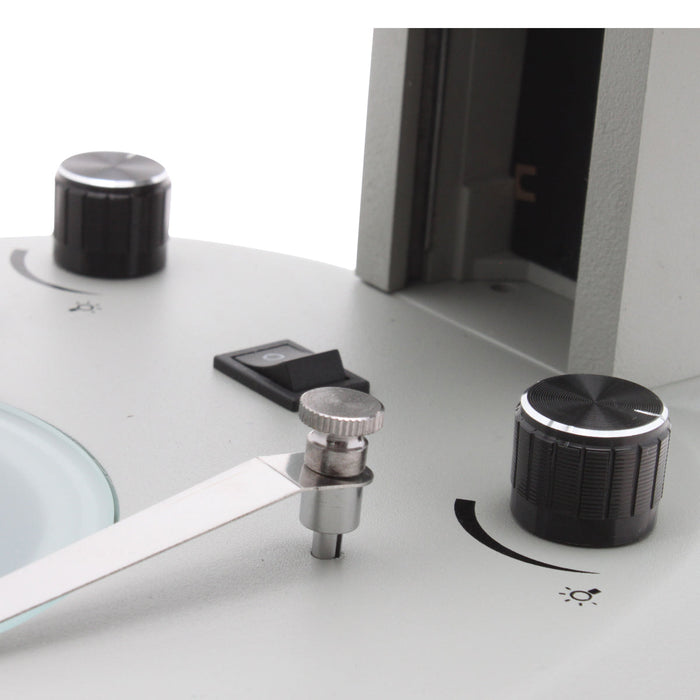 26800B-506 Microscope Track Stand with Top and Bottom LED Lights