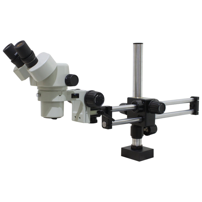 Double Arm Boom Stand with Table Clamp