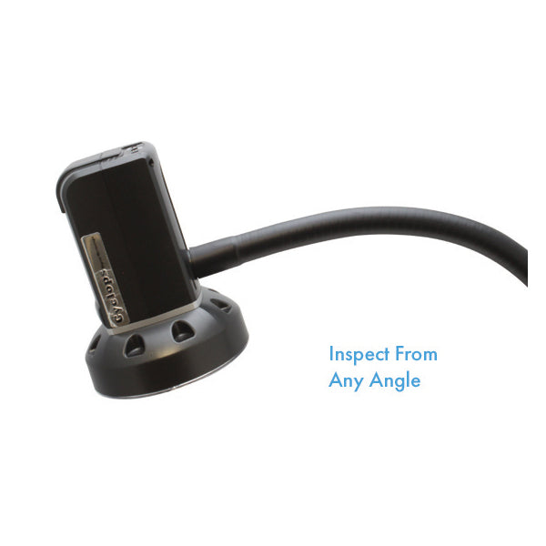 18″ Flex Arm With 360° Swivel Head and 2″ Table Clamp