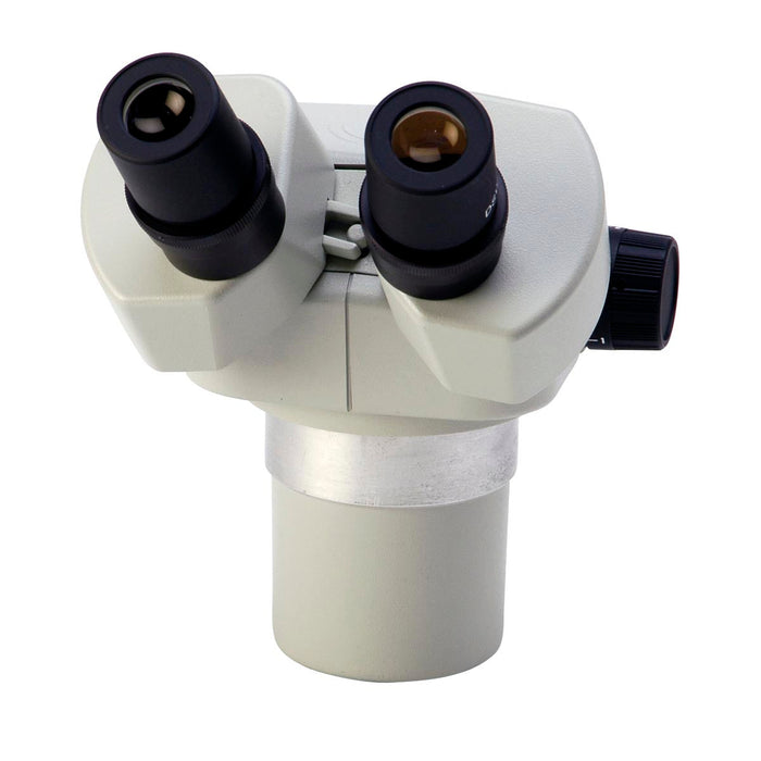 Stereo Zoom Binocular Microscope SPZ-50 [6.7x – 50x] on Double Arm Boom Stand with Table Clamp