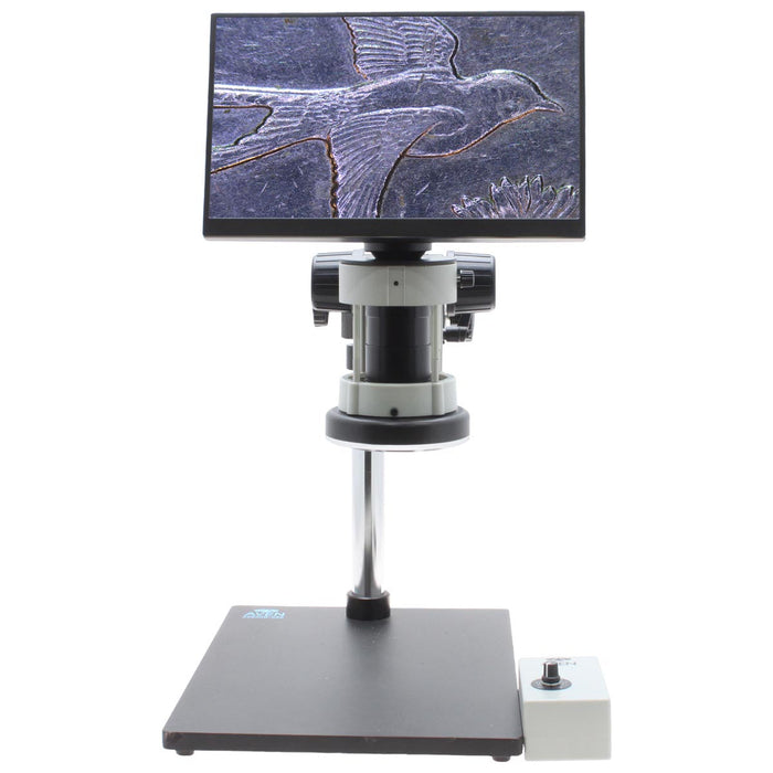 Digital Microscope Mighty Cam Eidos [7x - 70x] on Ultra-Glide Boom Stand