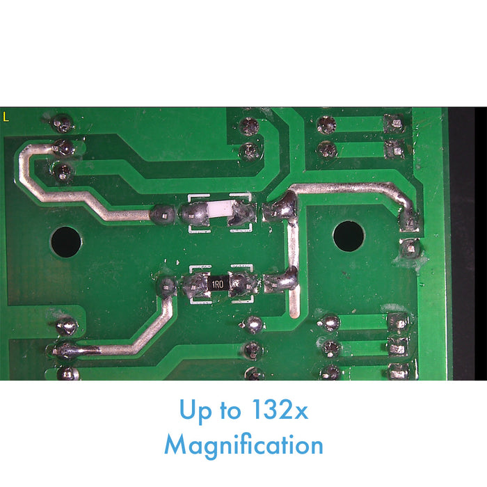 Digital Microscope Cyclops HDMI [12x-132x] with 4x Lens with Ultra Glide Stand