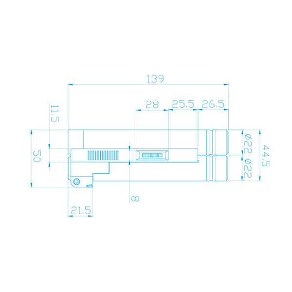 Pocket Microscope 40x w/illumination