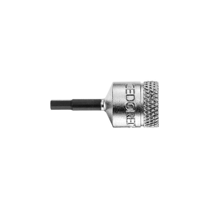Gedore 6176010 Screwdriver Bit Socket 1/4" Drive Hex 3 mm