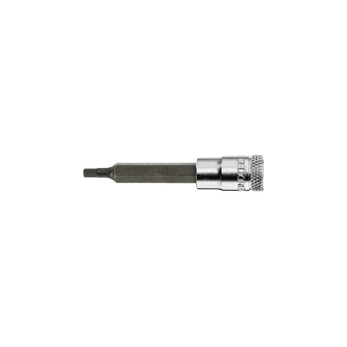 Gedore 1933264 Screwdriver Bit Socket 1/4" Drive, Hex 4 mm
