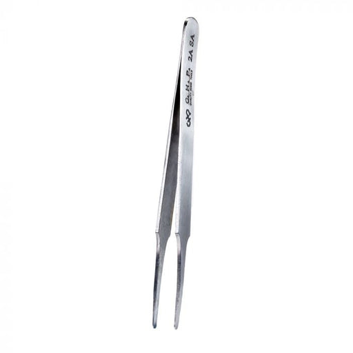 CHP 2A-SA Flat Rounded Tweezers