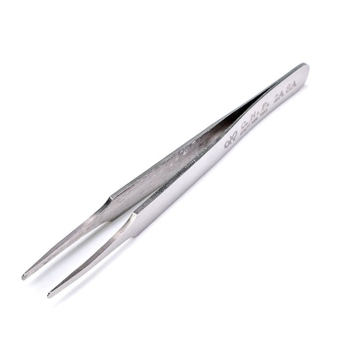 CHP 2A-SA Flat Rounded Tweezers