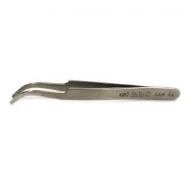 CHP 2AB-SA Rounded Flat Bent Tweezers