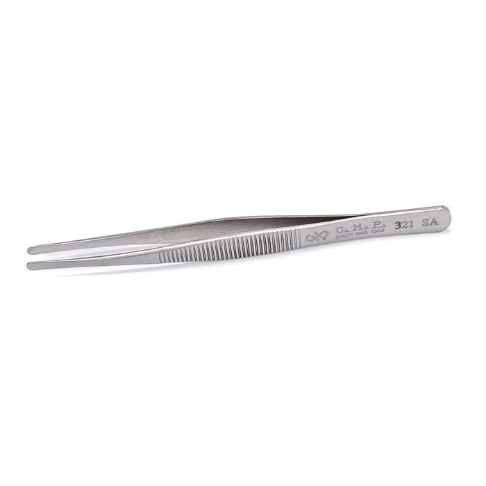 CHP 321-SA Large Round Flat Tweezers