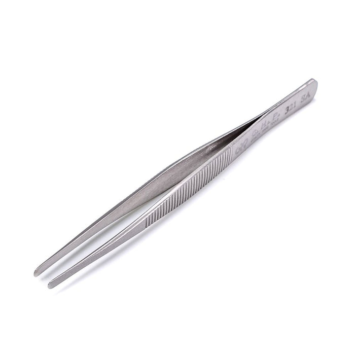 CHP 321-SA Large Round Flat Tweezers