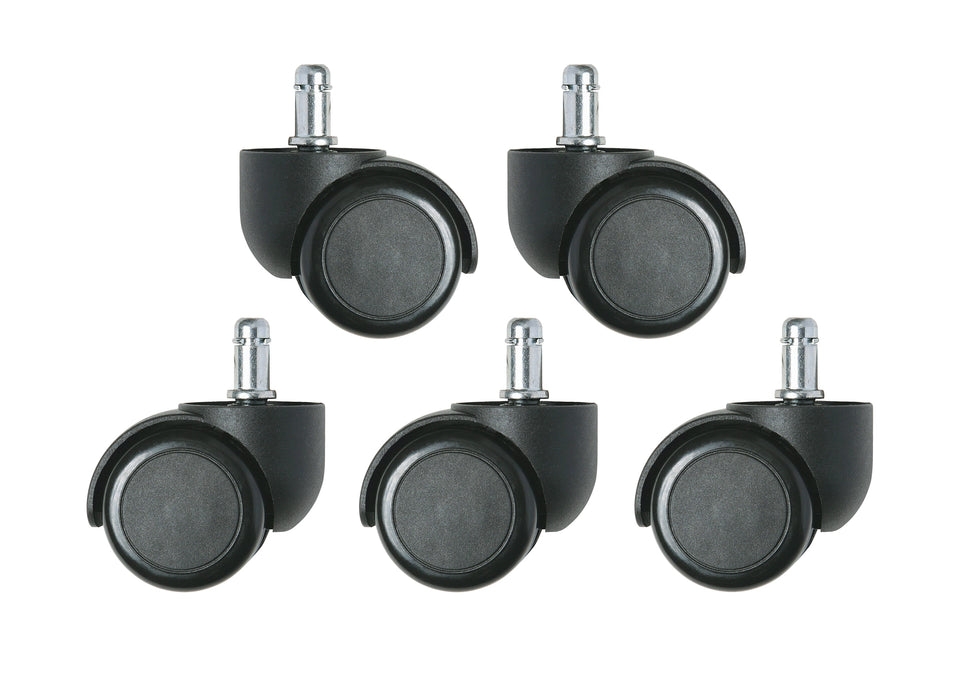 3850S/5 Dual Wheel Hard Floor Casters (5 Pack)