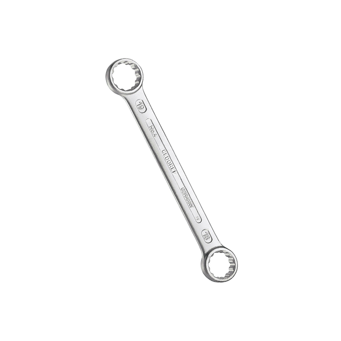 Gedore 6055140 Flat Ring Spanner, 19 mm x 24 mm