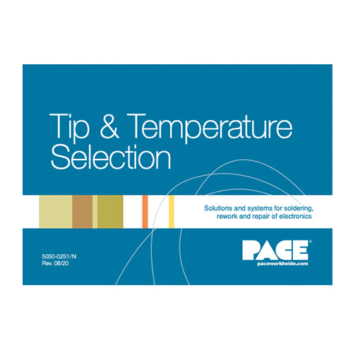 Pace 5050-0251-P1 Tip & Temperature Chart