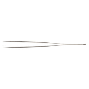 Weller-Erem 5ASA Tweezers, Anti-Acid Fine Point, Very Fine, Offset, Straight, Stainless Steel, 4.528"