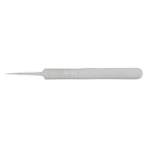 Weller-Erem 5SASL Tweezers, Style 5s, Super Fine, Tapered, Straight, Stainless Steel, 4.528"