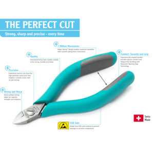 Weller-Erem 632N Oval Head Side Wire Cutter, 4.33 Inch - Super Flush Cut, 600 series