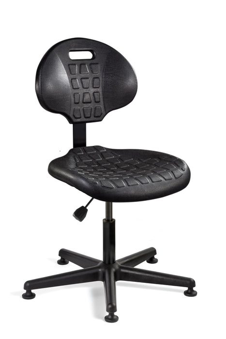 7000-BLK Everlast Polyurethane Chair (Black)