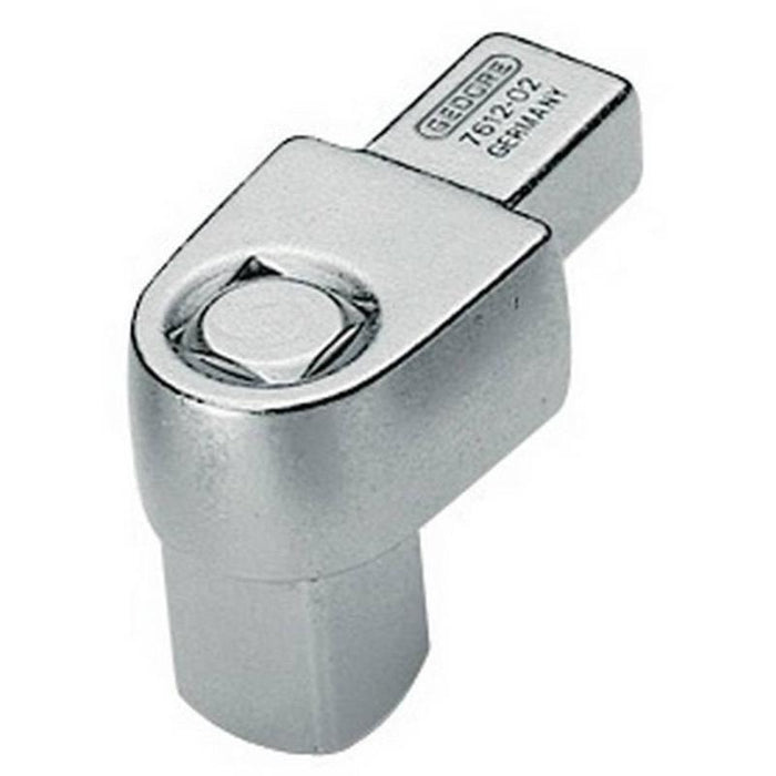Gedore 7687900 Rectangular fixed square head 1/2" SE 9x12