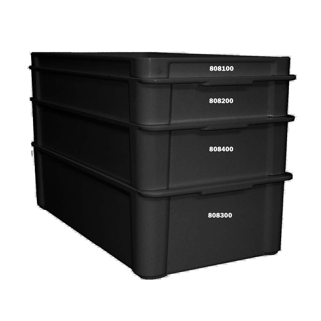 MFG Tray 8084005167 Stacking Box, ESD Safe, 23.38