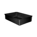 MFG Tray 880000 Stacking Box, ESD Safe, 25.75" L x 17.75" W x 6.00" H, Black