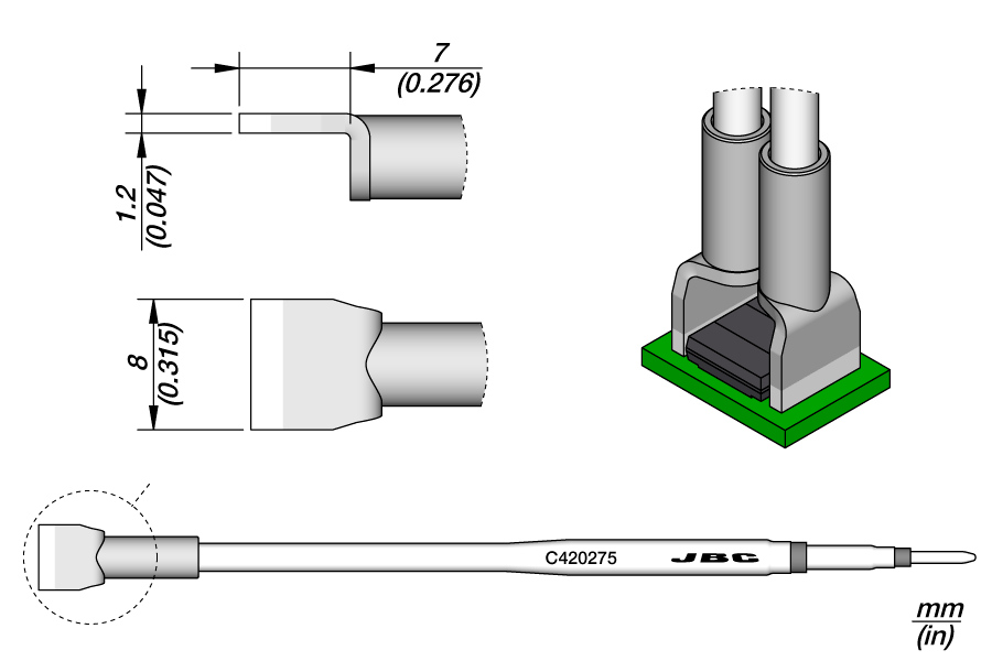 CARTRIDGE BLADE 8.0 | Pack of 10