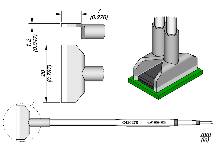 CARTRIDGE BLADE 20.0 | Pack of 10