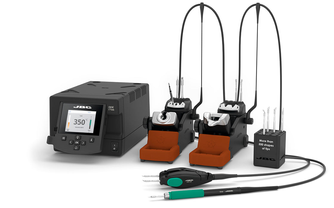 PRECISION REWORK STATION FOR 2 TOOLS 230V -T210 -AM120
