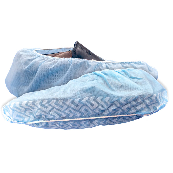 High-Tech Conversions GAH-SP-NS-LG Shoe Cover, L, Blue, Polypropylene, Anti-Skid, 300 Pcs/Cs.