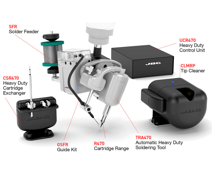 Automatic Heavy Duty Soldering Set for Robot