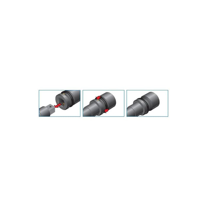 Gedore 2734370 Impact socket 3/4" Impact-Fix, long 27 mm