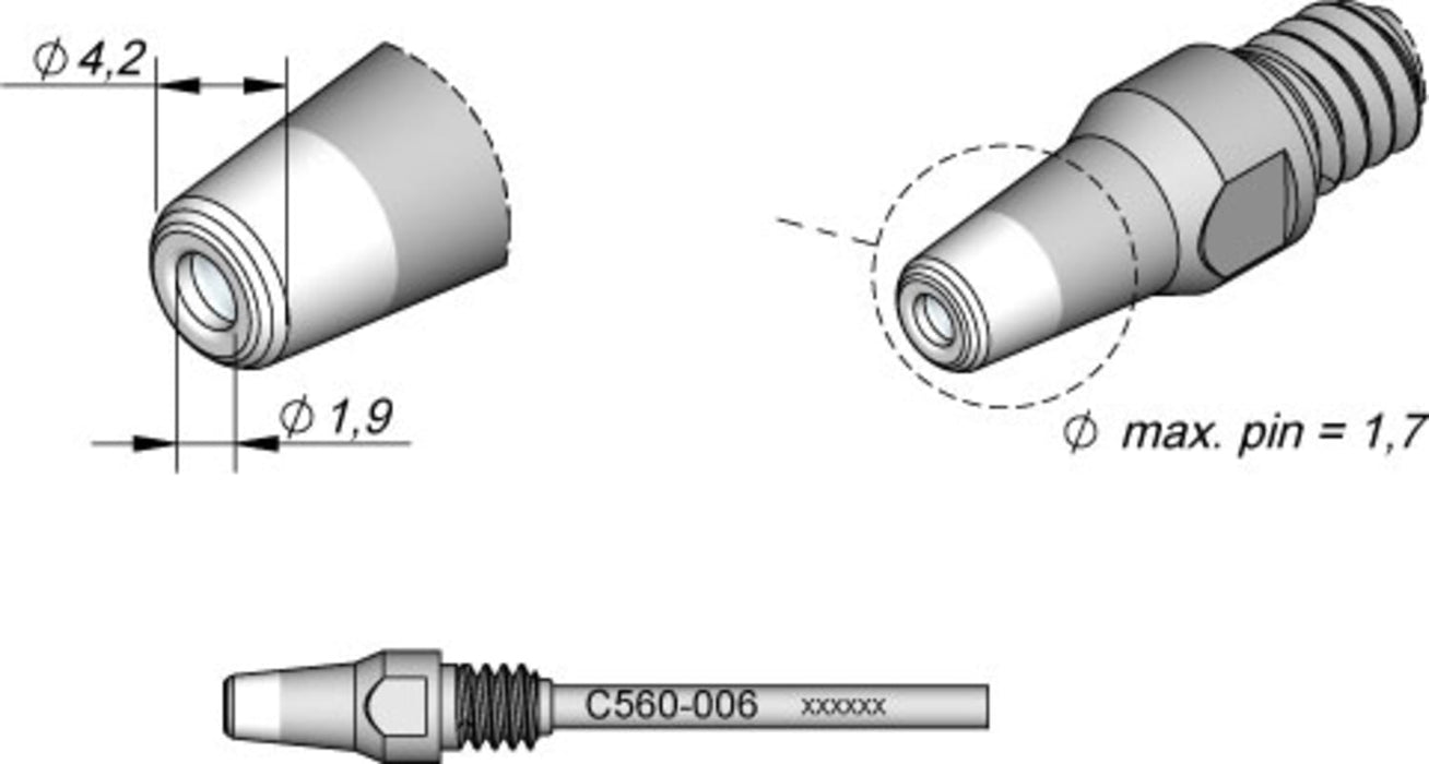 DESOLDERING TIP Ø 1.9 | Pack of 10