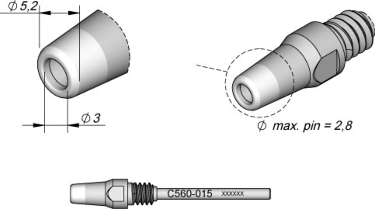 DESOLDERING TIP Ø 3 | Pack of 10