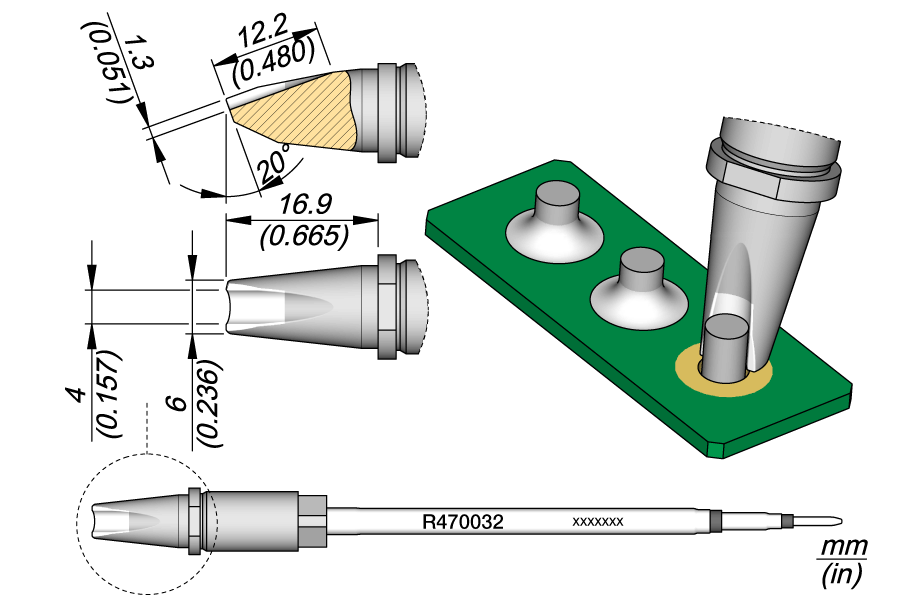 CARTRIDGE PIN-CONNECTOR Ø 4 | Pack of 10