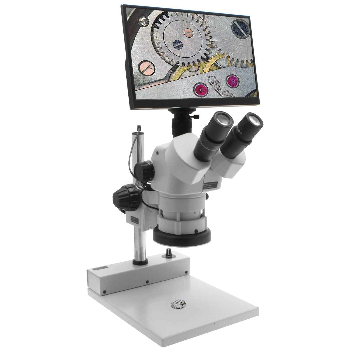 SPZV-50E Trinocular Microscope with Mighty Cam Eidos 5M Integrated Cam ...