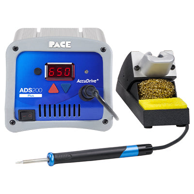 Pace 8007-0578 ADS200 PLUS AccuDrive Production Soldering Station with TD-200 Tip-Heater Cartridge Iron