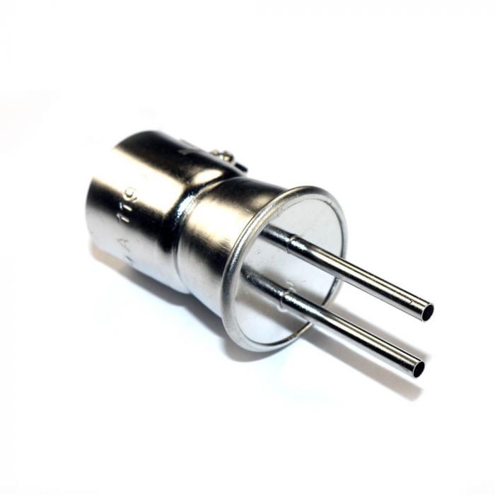A1190, Dual, 2.5x7.2mm Hot Air Nozzle