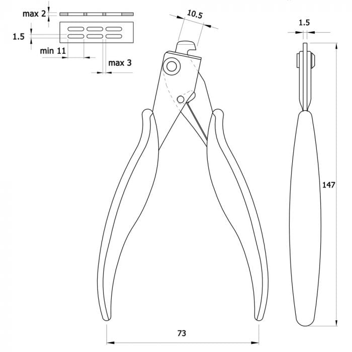 CHP DP-15-N Depaneling Tool