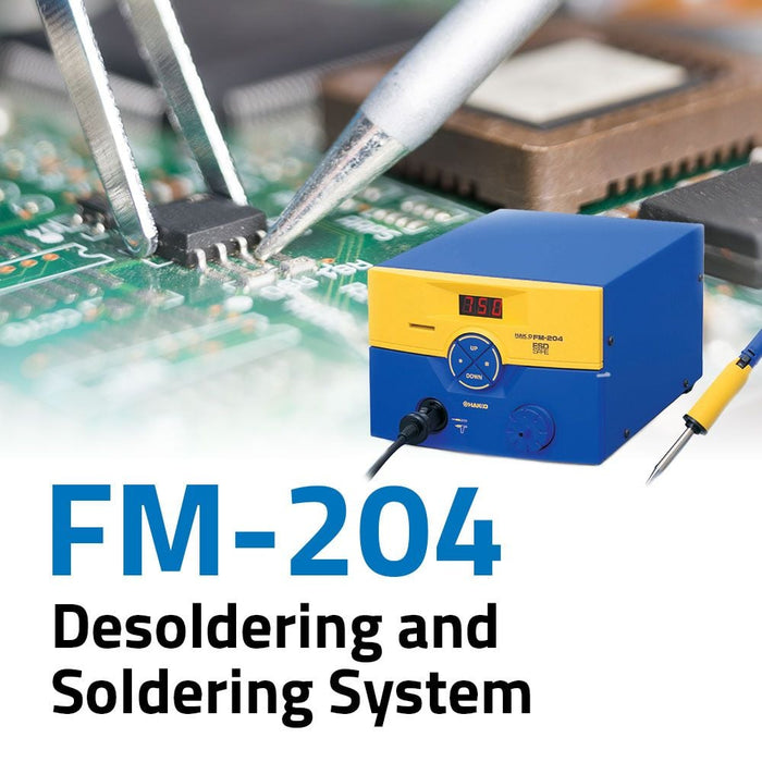 FM-204 "Self-Contained" Desoldering & Soldering Station with FM-2024 Desoldering Tool