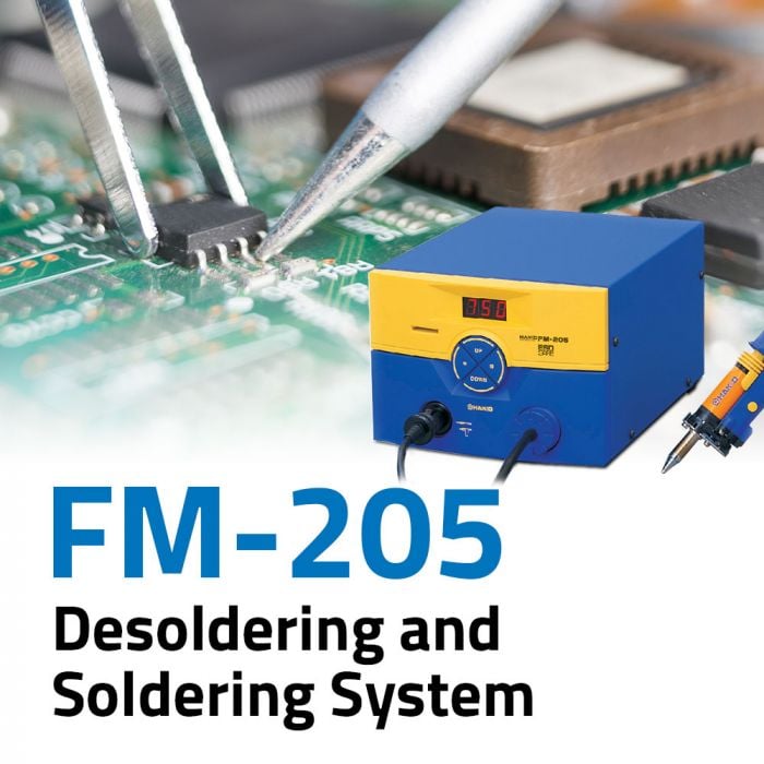 FM-205 "Shop Air" Desoldering & Soldering Station