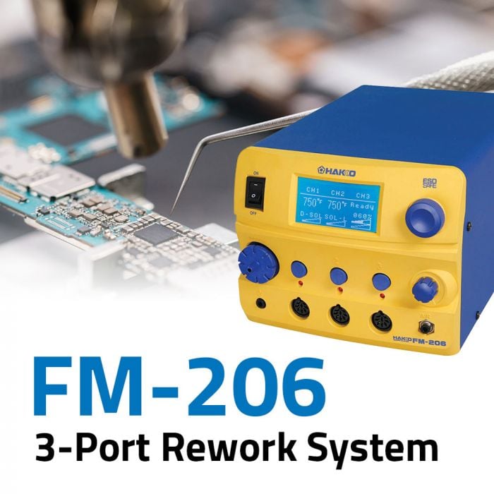 FM-206 Desolder-Solder-Solder Configuration