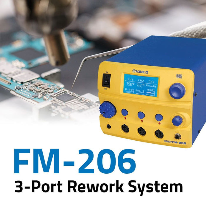 FM-206 Solder-Tweezer-Air Configuration