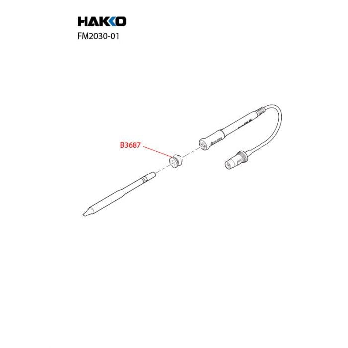 FM-2030 Heavy Duty Soldering Iron Handpiece Only
