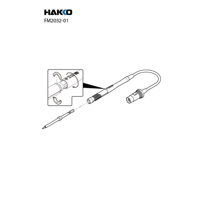 FM-2032 Micro Soldering Iron Handpiece Only