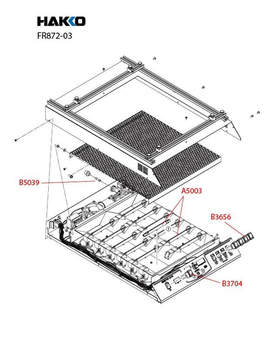 FR-872 IR PCBoard Preheater