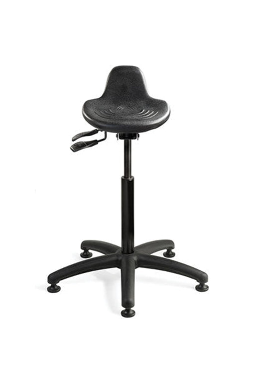 3505 Black Polyurethane Sit Stand Stool