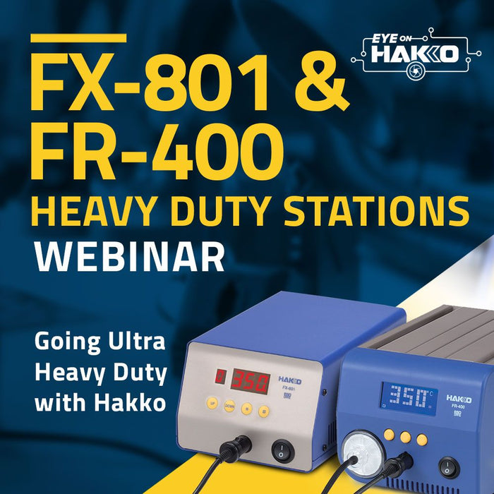 FR-400 Ultra Heavy-Duty (UHD) Desoldering Station with IMPROVED handpiece